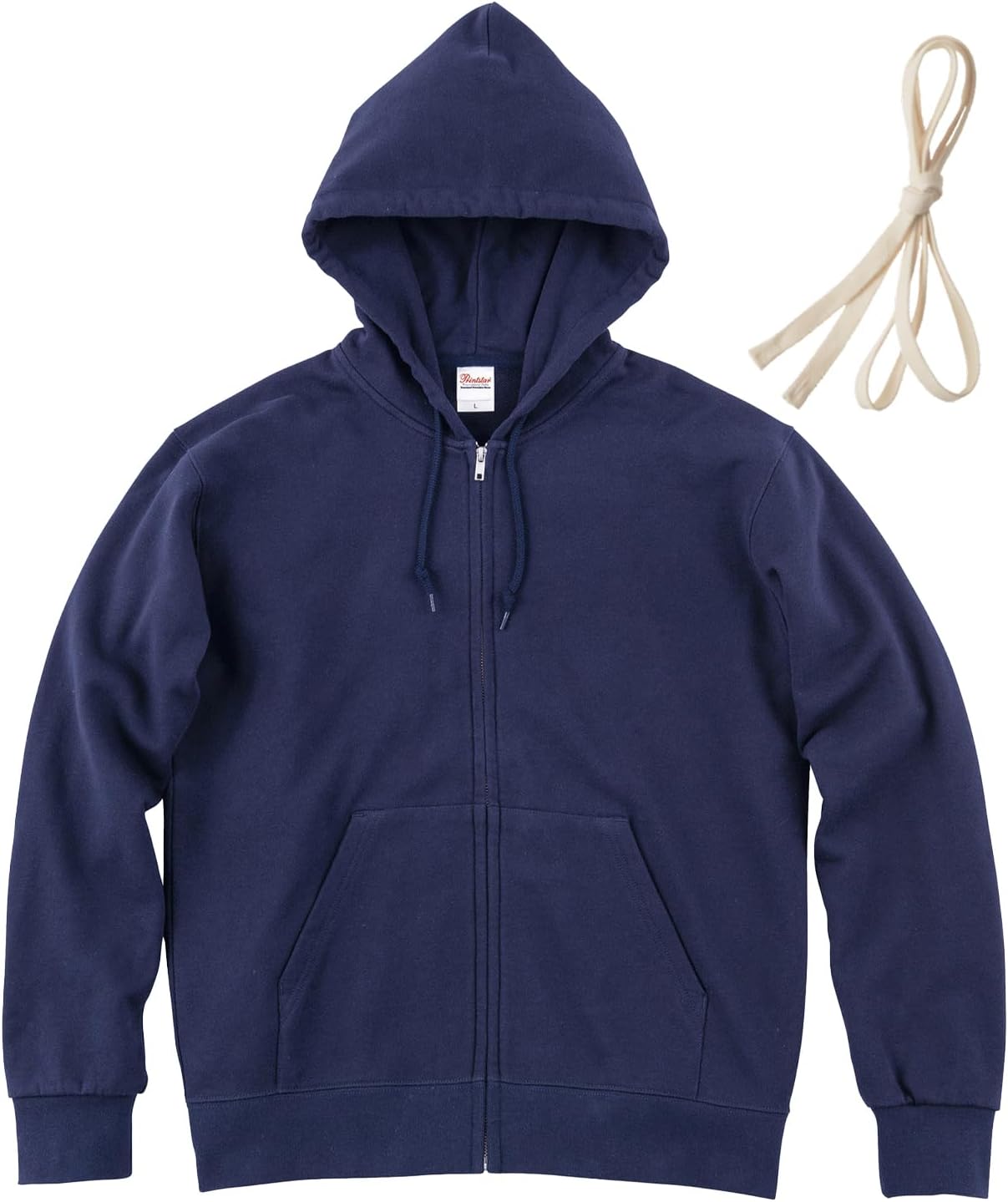 

Мужская толстовка Printstar 00189-NNZ, 273 г, на флисовой подкладке, стандартный капюшон с застежкой-молнией, темно-синий