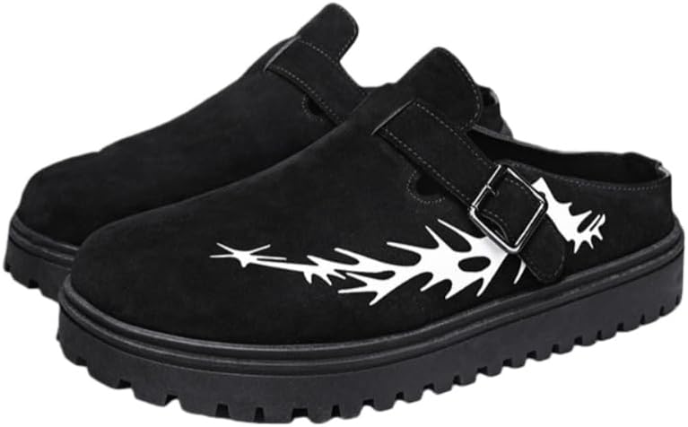 

Мужские однослойные слипоны - модная и повседневная мужская обувь - подходит для активного отдыха и ежедневных поездок Clolinde, черный