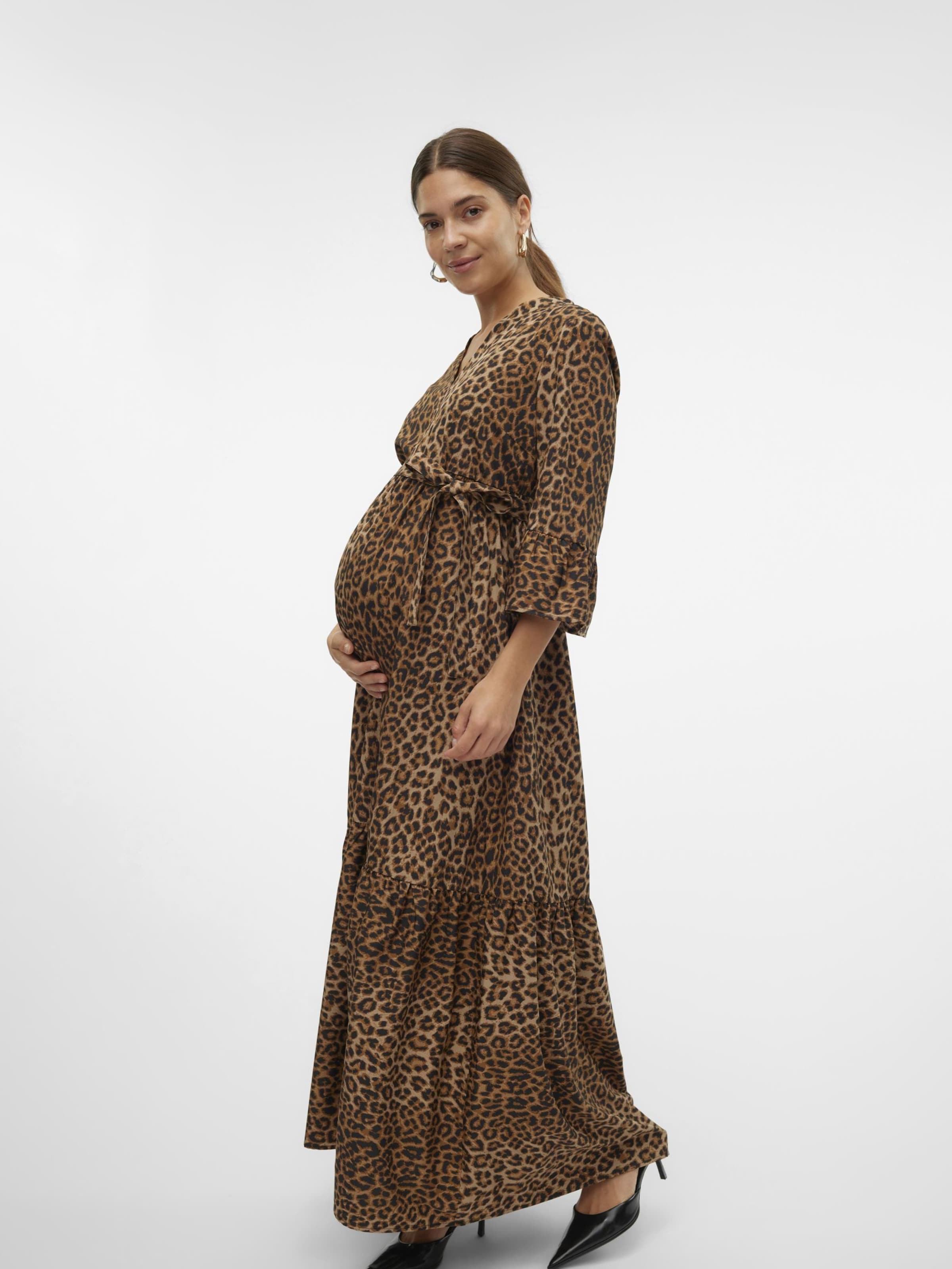 

Vero Moda Maternity Рубашка-платье в коричневом цвете
