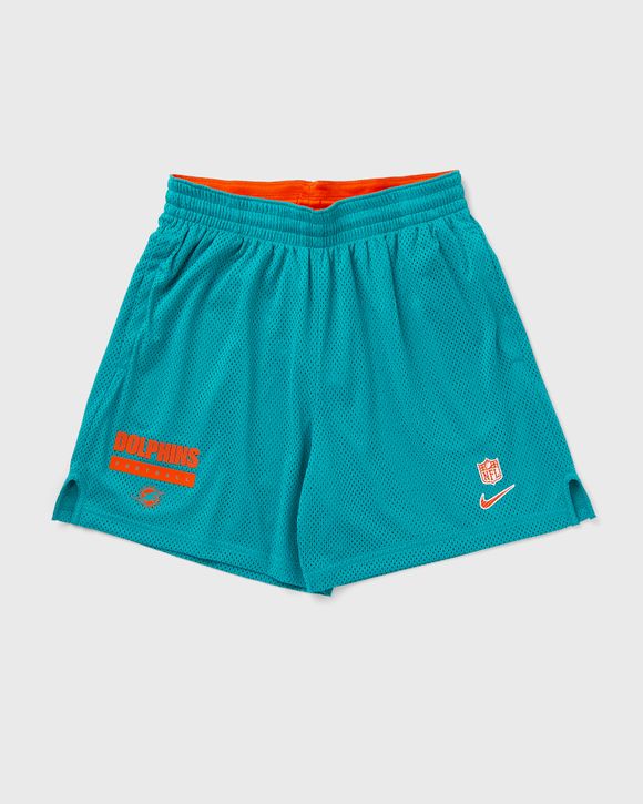 

Шорты Nike Nfl Miami Dolphins Dri-Fit Mesh Short, цвет turbo green/brilliant orange