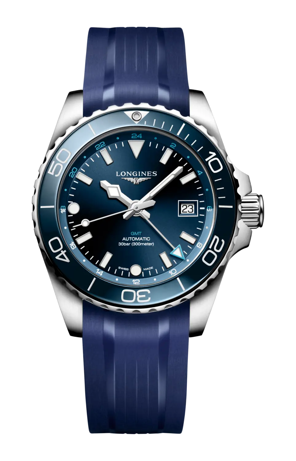 

Часы hydroconquest gmt Longines