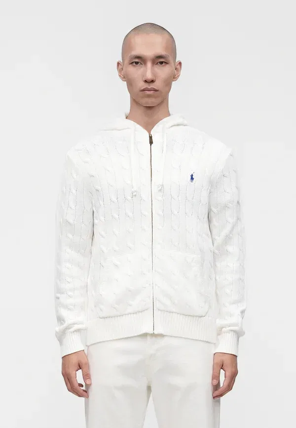 Кардиган на молнии Polo Ralph Lauren, белый