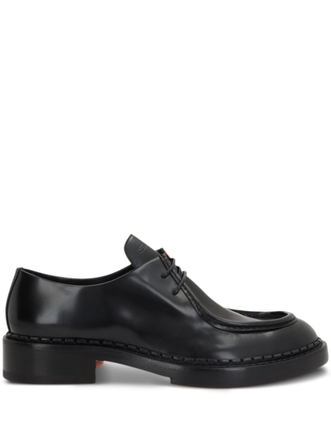 X 10 Corso Como кожаные туфли на шнуровке Santoni, черный