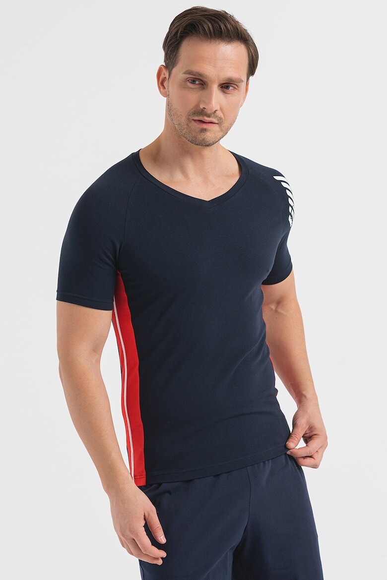 

Домашняя футболка со шпицем Emporio Armani Underwear, красный