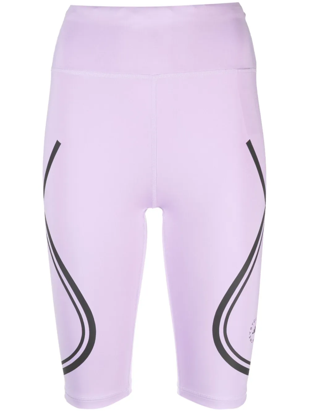 

Облегающие шорты TruePace Adidas by Stella McCartney, фиолетовый