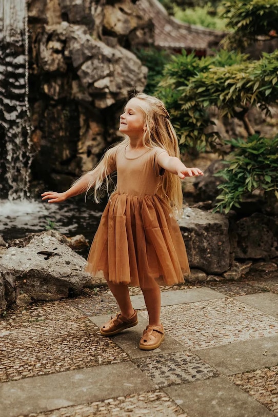 

Детское платье Timie Dress Donsje, розовый