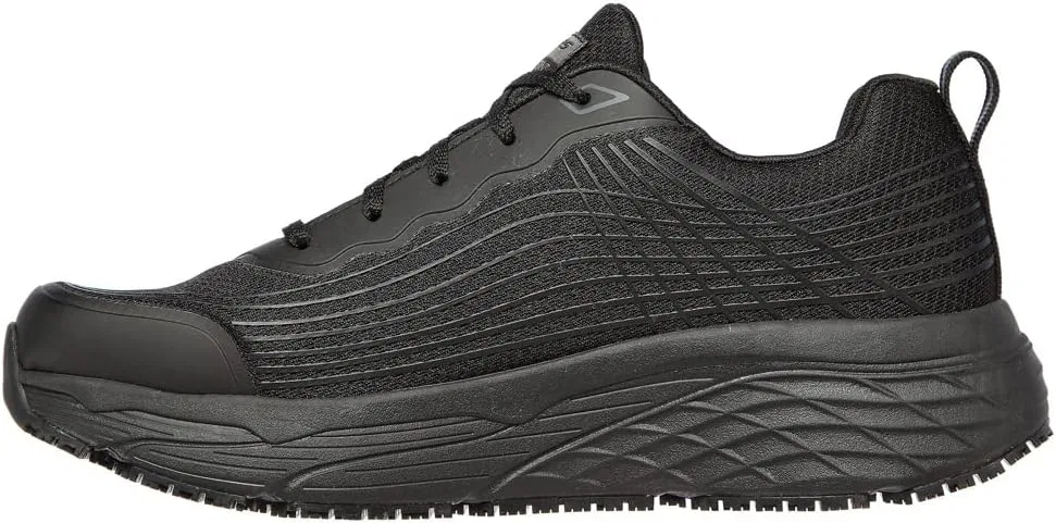 Мужские кроссовки Skechers Max Cushioning Elite Sr Rytas, Black Textile Synthetic — фото 4