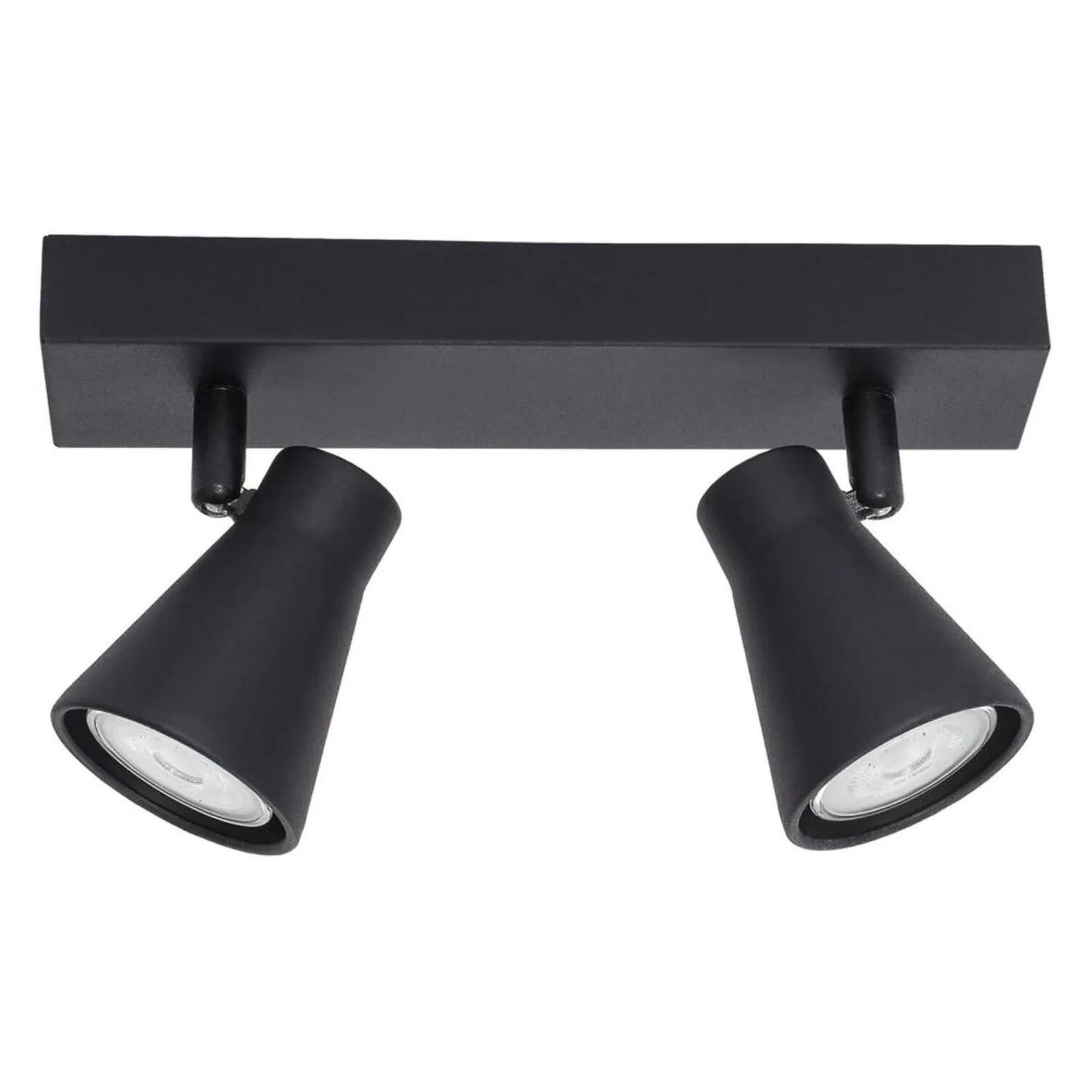 

Потолочный светильник click-licht, 3,35x3,35x15 см, черный
