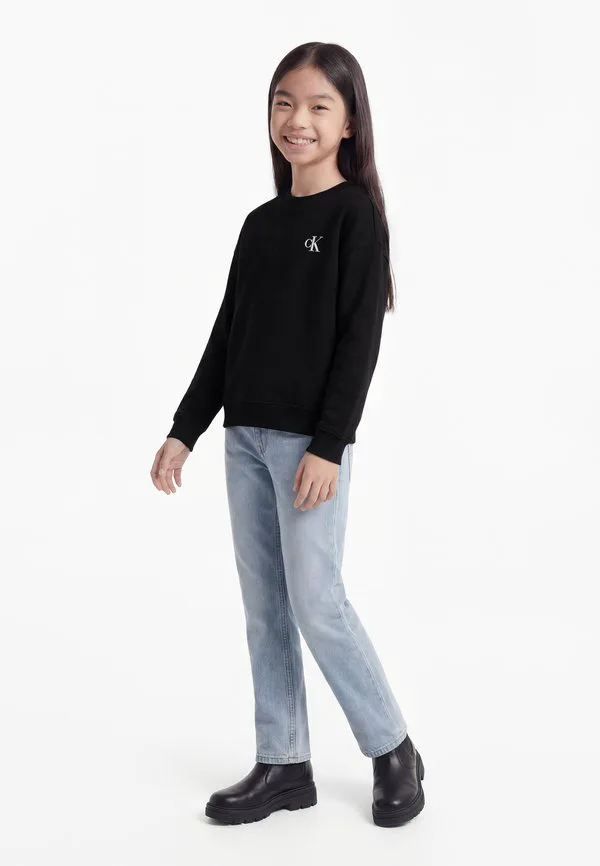 Унисекс толстовка bridge большого размера Calvin Klein Jeans, Black