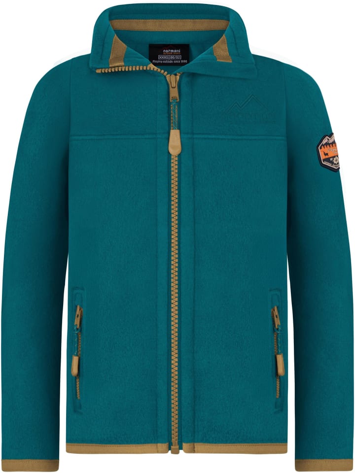 Флисовая куртка Normani Outdoor Sports, цвет petrol — фото 2