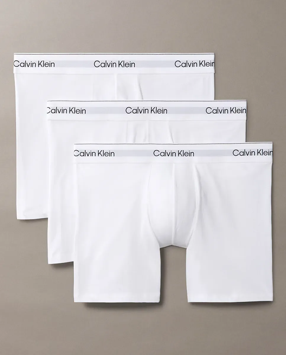 Набор из 3 длинных боксеров - Icon Cotton Stretch Calvin Klein