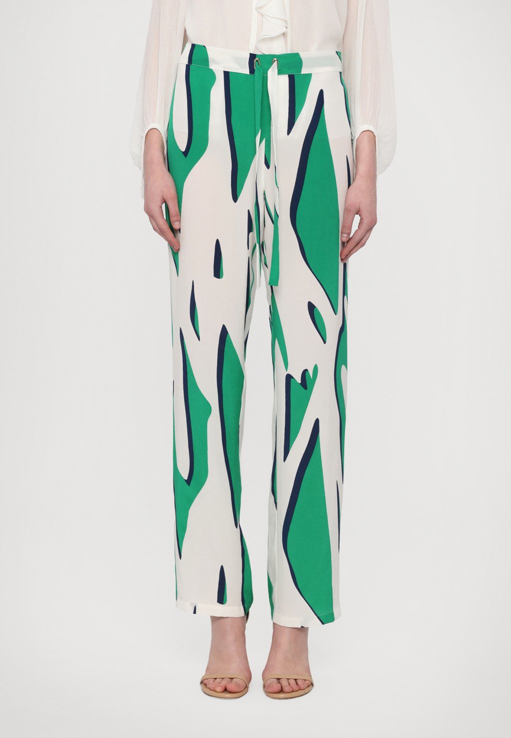 

Брюки DIANE PANT Diane von Furstenberg, зеленый