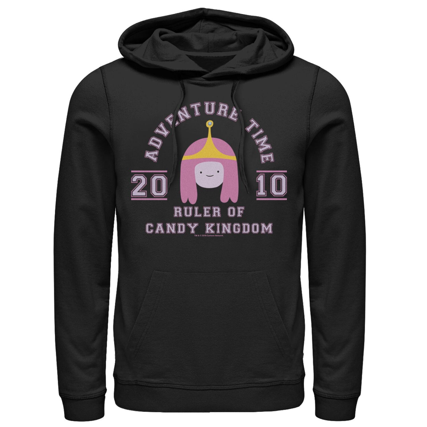 

Мужская толстовка с капюшоном Cartoon Network Adventure Time Ruler Of Candy Kingdom Licensed Character