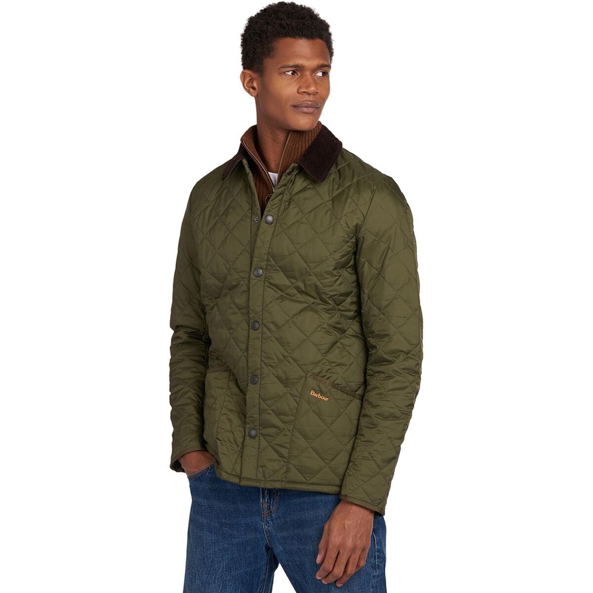 

Куртка стеганая Heritage Liddesdale Barbour, зеленый