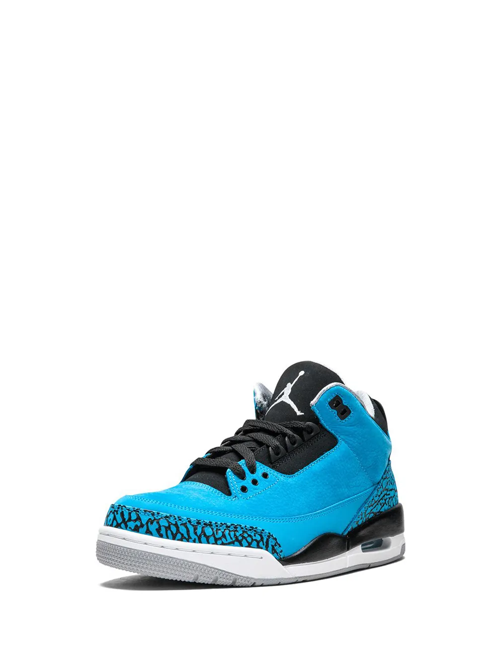 Кроссовки Air  3 Retro Jordan, синий — фото 4
