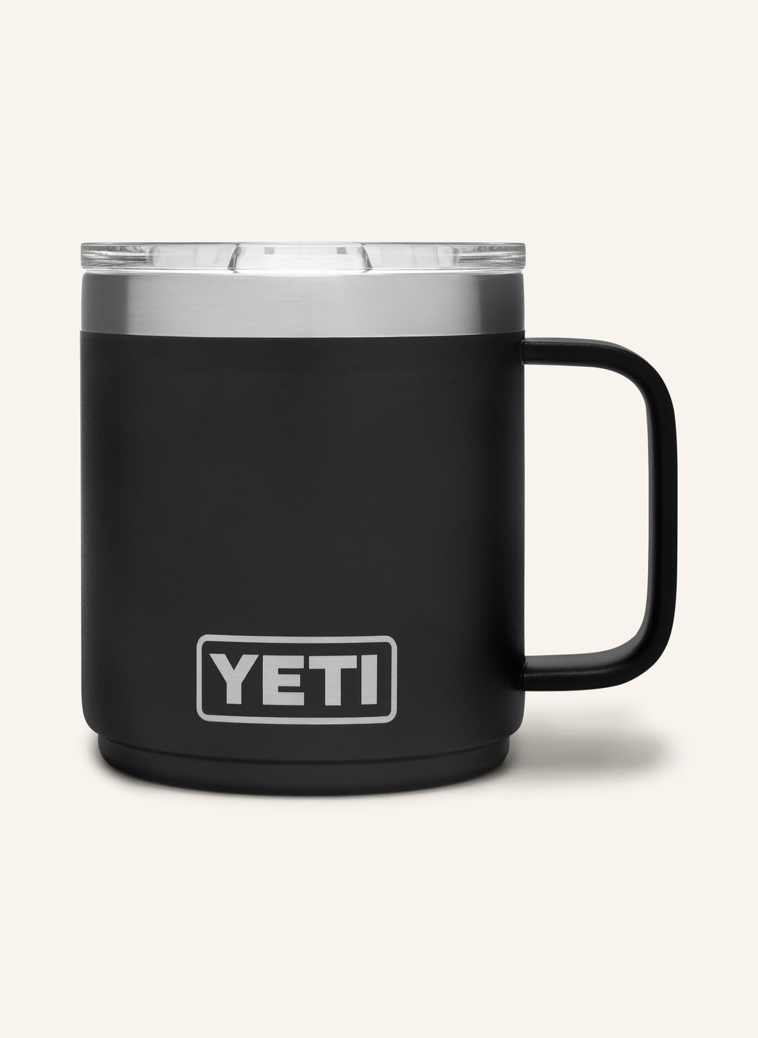 

Термокружка Yeti RAMBLER, 295 мл, черный/серебряный