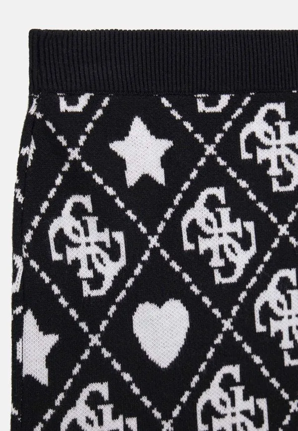 Юбка а-силуэта Guess, Mehrfarbig Schwarz — фото 3