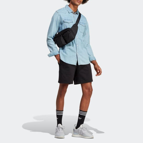 Шорты премиум-класса, шорты первой необходимости Adidas, черный — фото 2