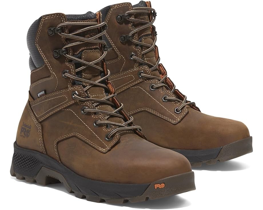 

Ботинки Timberland PRO TiTAN EV 8 Inch Soft Toe Waterproof, цвет Earth Bandit Brown, Коричневый, Ботинки Timberland PRO TiTAN EV 8 Inch Soft Toe Waterproof, цвет Earth Bandit Brown