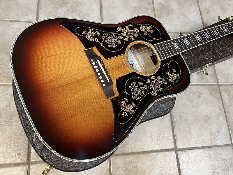 

Акустическая гитара 2023 Epiphone USA Chris Stapleton Frontier Acoustic Guitar Frontier Burst