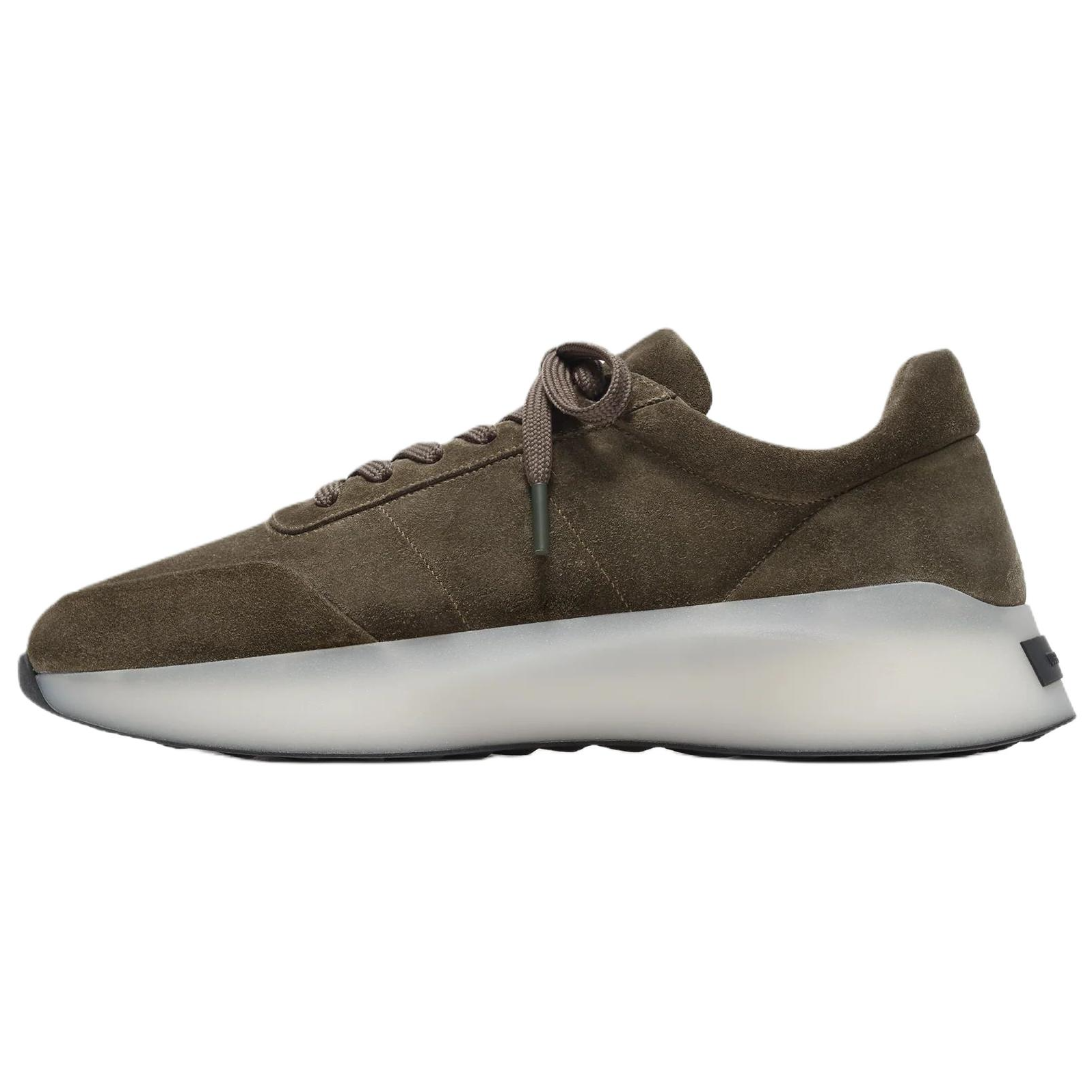 

Fear Of God Винтажные кроссовки Runner Low Top Casual для мужчин, оливково-зеленые
