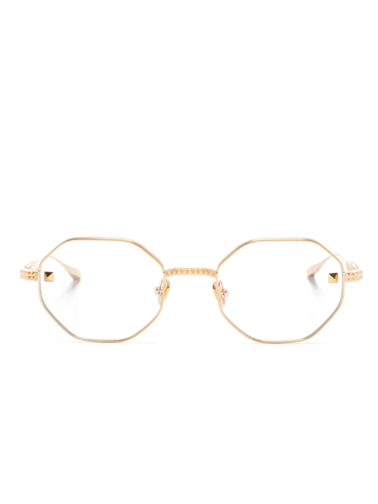 

VALENTINO GARAVANI EYEWEAR очки VLX122 в восьмиугольной оправе, золотой
