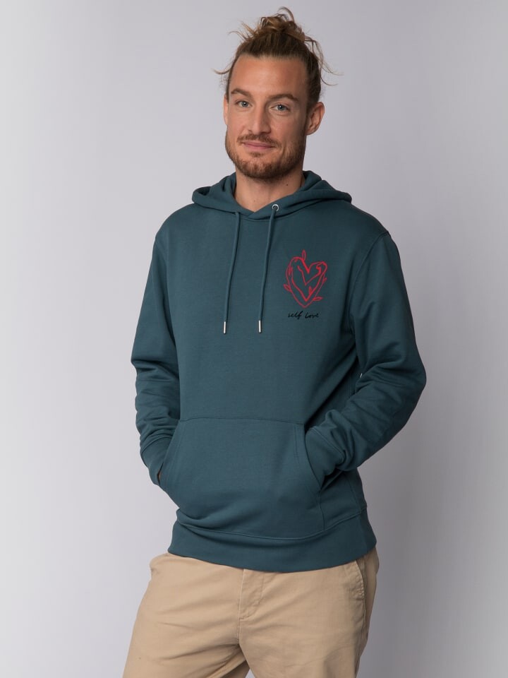 

Толстовка wat Apparel Sweatshirt Self love, цвет Petrol