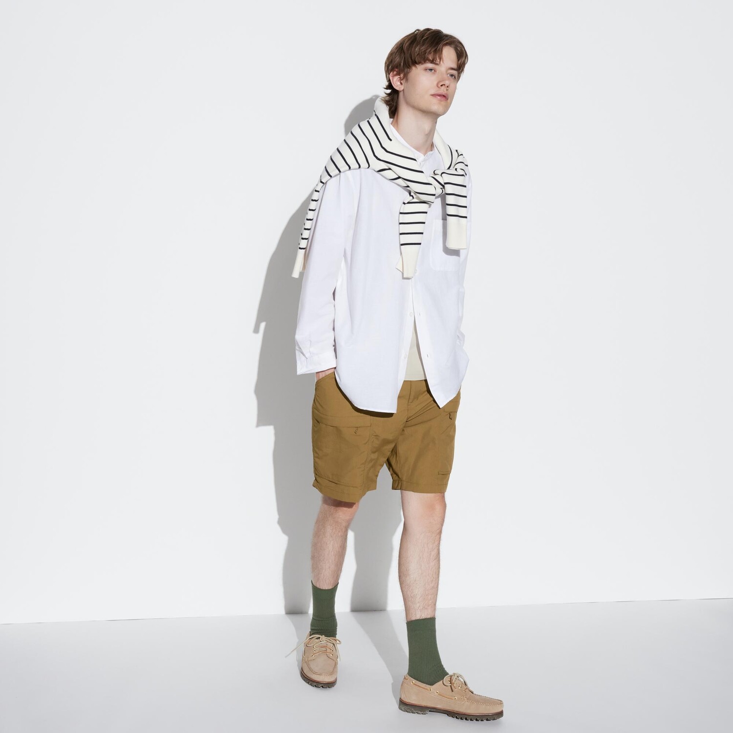 

Шорты Uniqlo Gear, коричневый