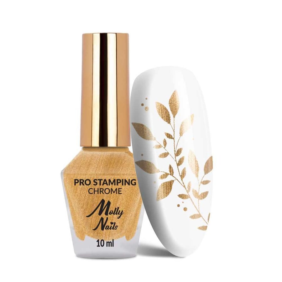

Molly Nails PRO Stamping Chrome Stamping Polish Gold 10 мл