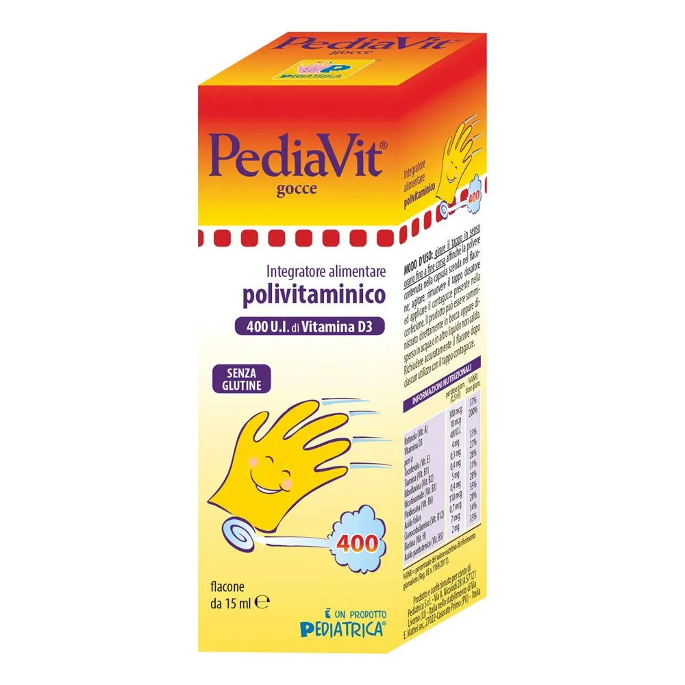 

Педиавит капли 15мл Pediatrica