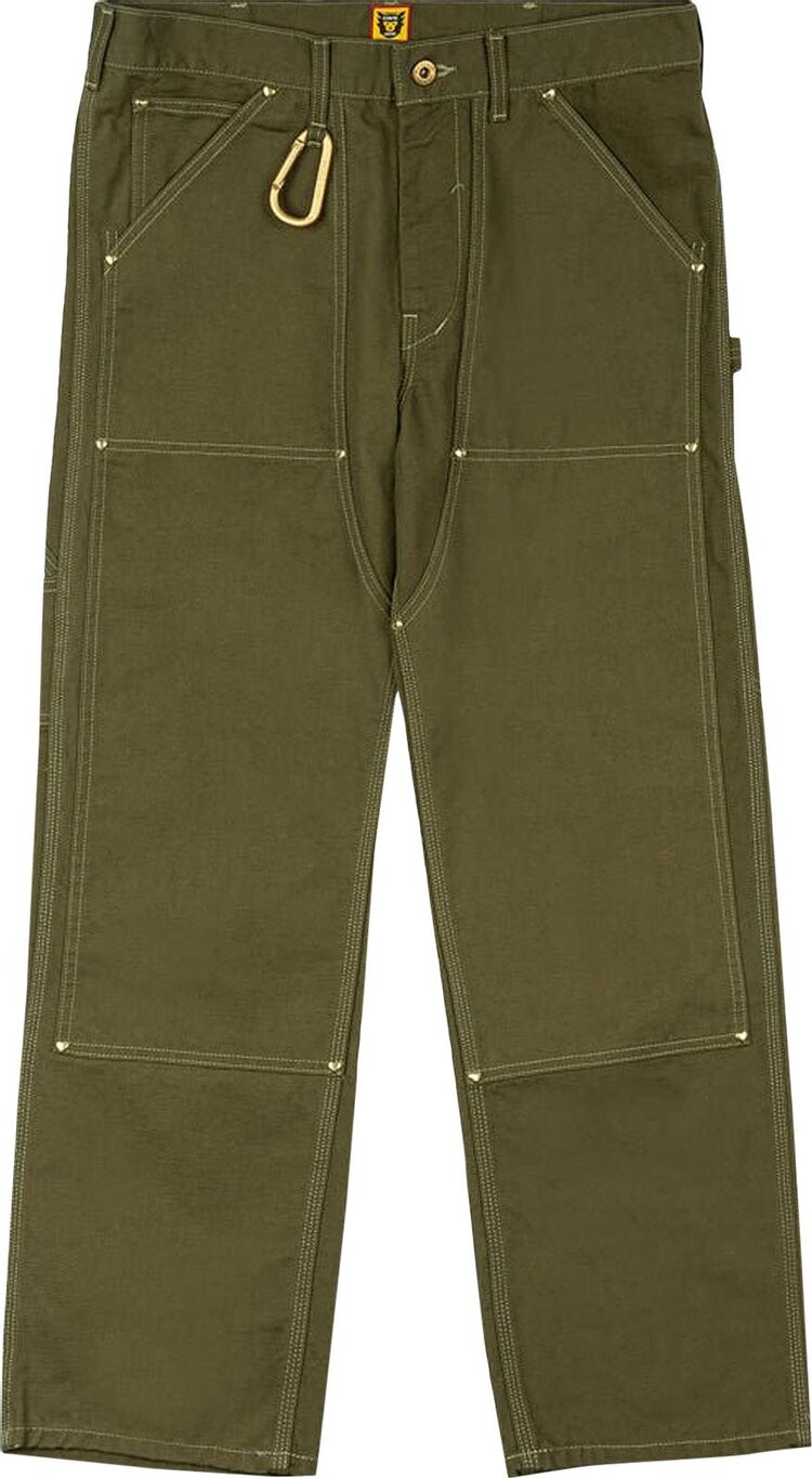 

Брюки Human Made Duck Painter 'Olive Drab', зеленый