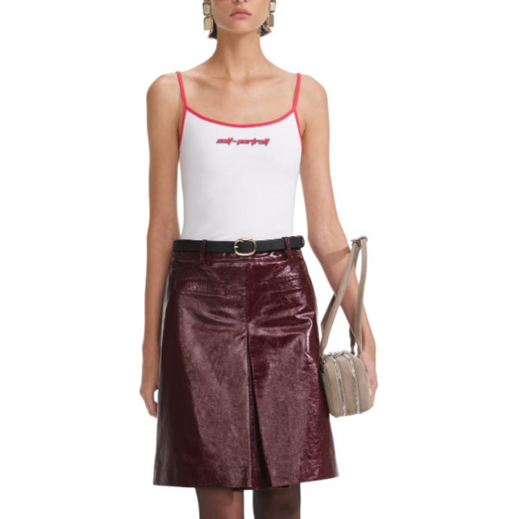 

Self-Portrait Автопортрет, женская майка белого цвета, умеренного размера