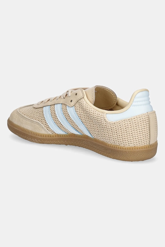 Кроссовки Samba OG Adidas Originals, бежевый — фото 3