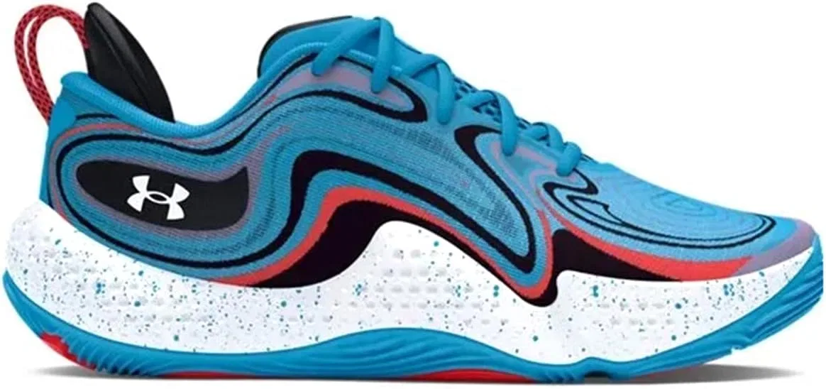 Under Armour Мужские баскетбольные кроссовки Spawn 6 мм, синие, артикул 3027259-400