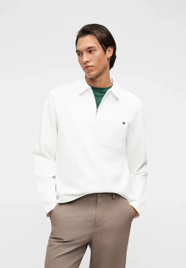 Толстовка Tommy Hilfiger Essential Pocket Core, белый — фото 4