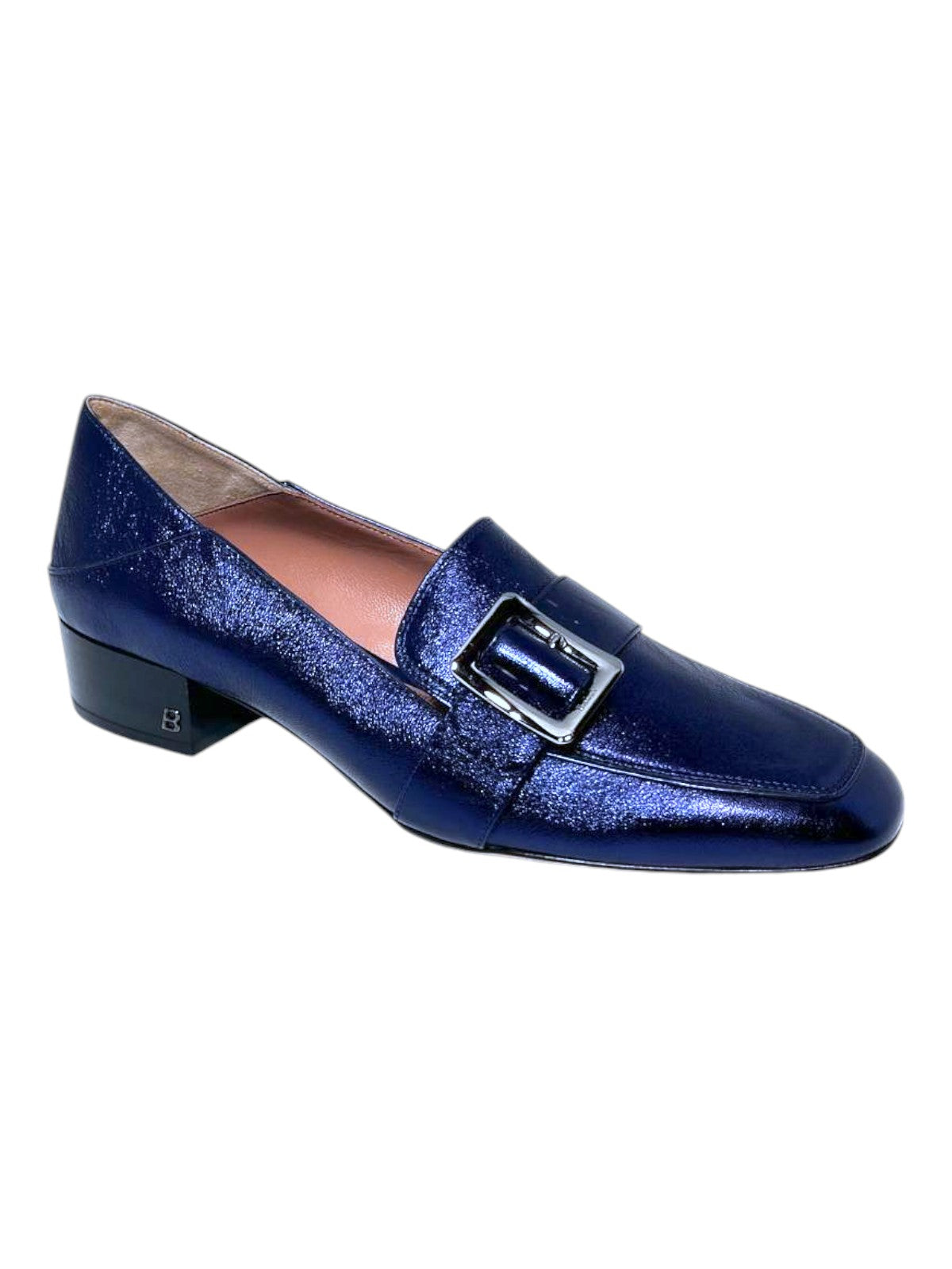 Bally Janelle 6217721 Женские мокасины цвета металлик, кожа