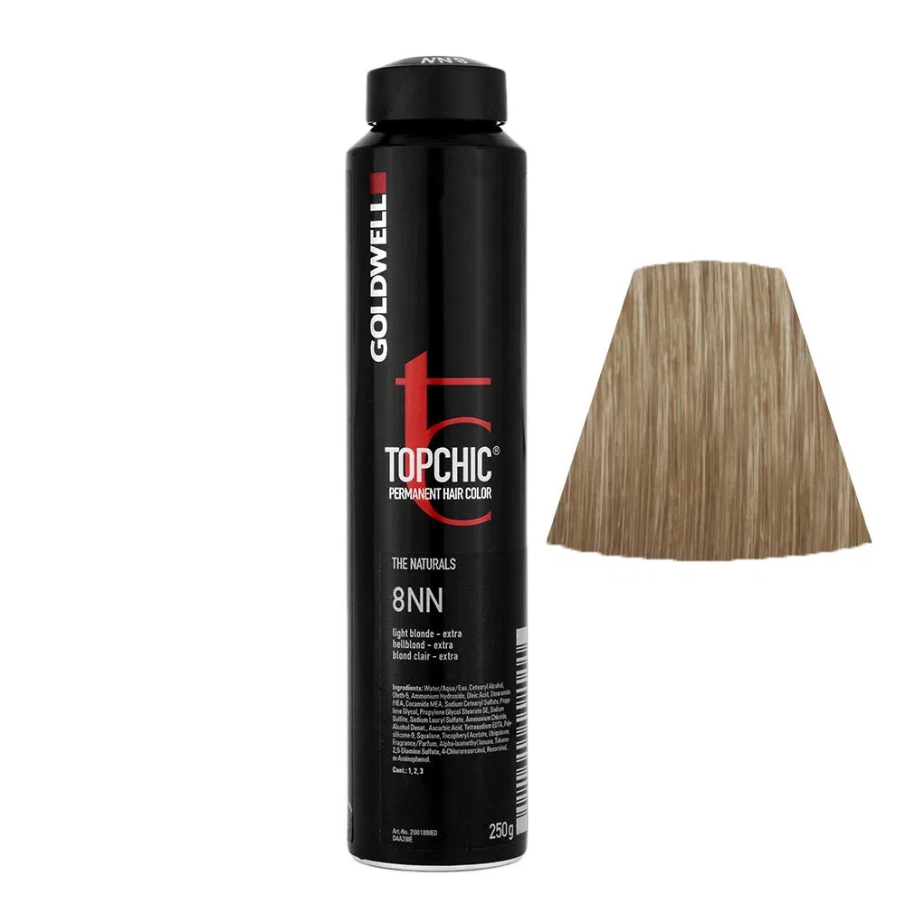 Краска для волос Goldwell Topchic Can 8NN, светло-русый, 250 мл Goldwell