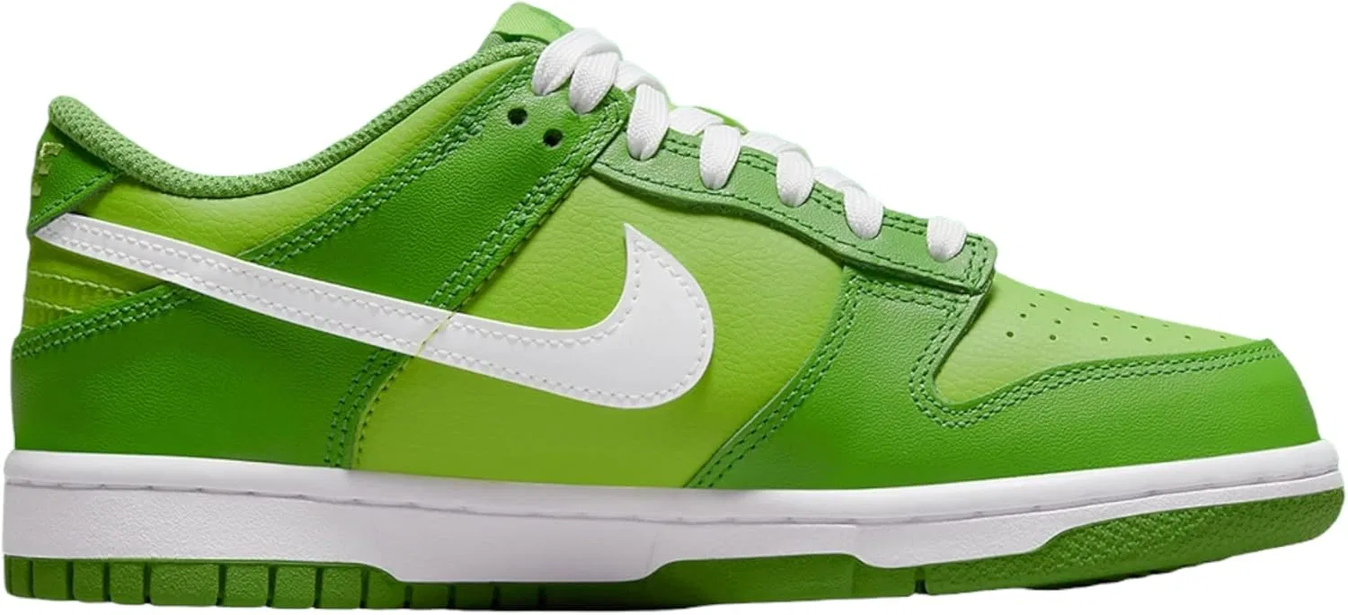 Кроссовки Nike Dunk Low, Dark Chlorophyll-white-vivid G — фото 2