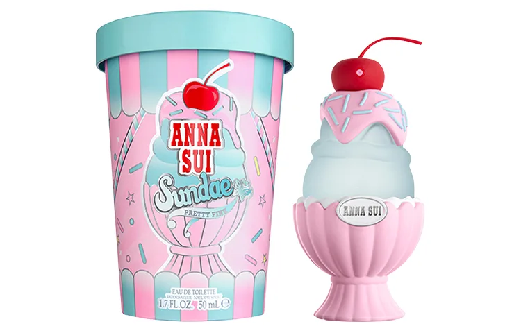 ANNA SUI Набор духов унисекс, Well-behaved custard light fragrance 50ml — фото 3