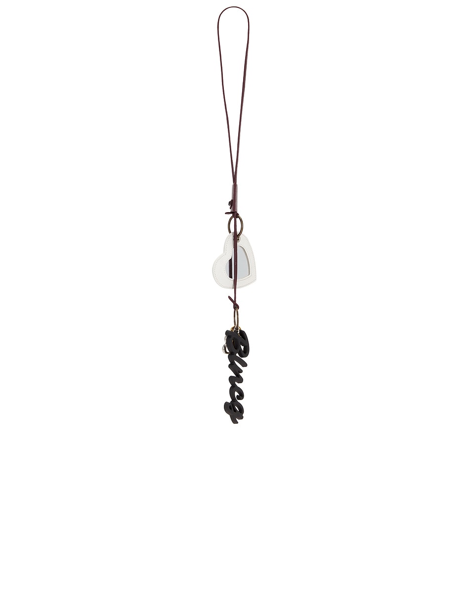 

Сумка Le City Charm Heart Balenciaga, Dark Burgundy & Optic White