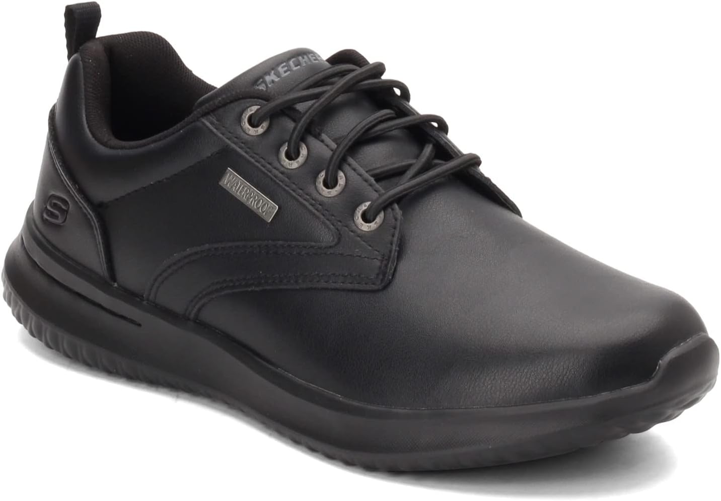 Мужские оксфорды Skechers Delson-Antigo, черный — фото 2