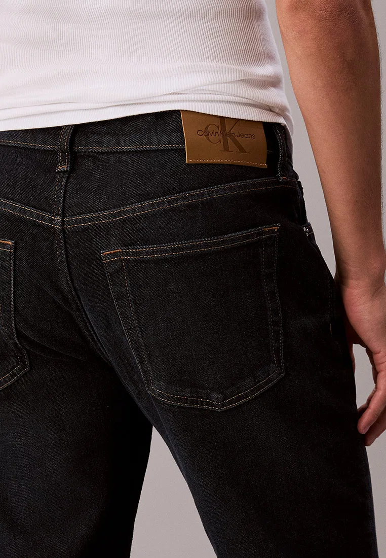 Джинсы, зауженные, Slim Tapered, Calvin Klein Jeans — фото 4