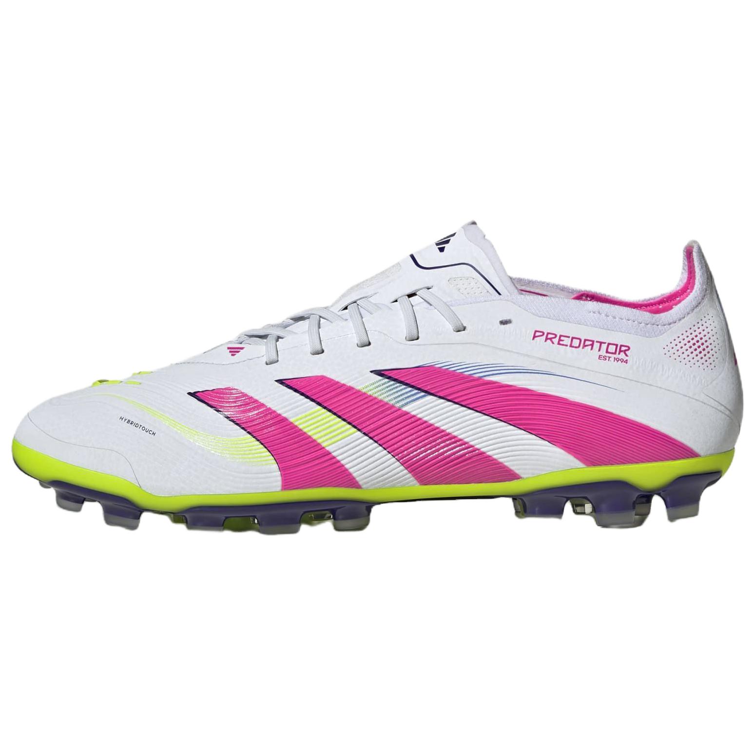 

Adidas Футбольные бутсы PREDATOR ELITE AG резиновые с короткими шипами, противоскользящие, износостойкие, мужские, белые