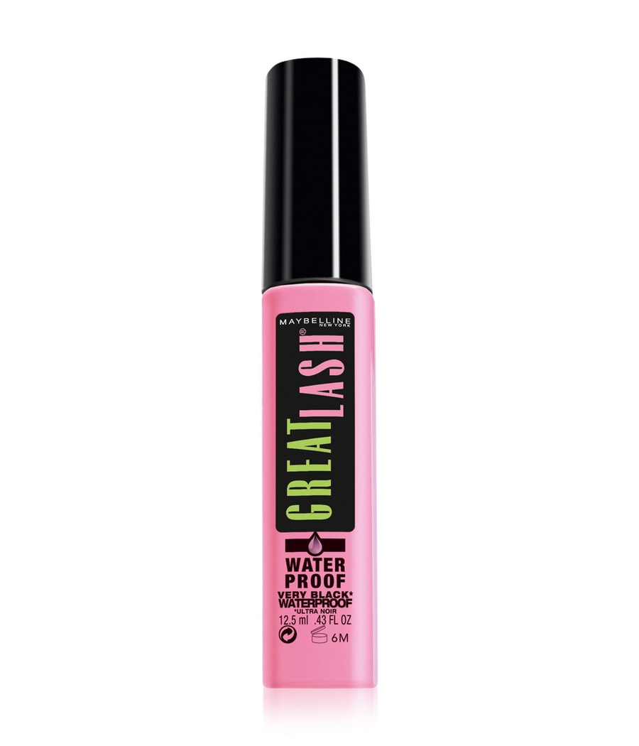 

Тушь для ресниц Maybelline Great Lash Waterproof, Very Black, 12.5 ml