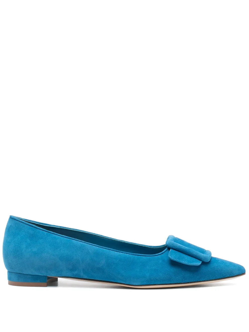 Балетки Maysale Manolo Blahnik, синий