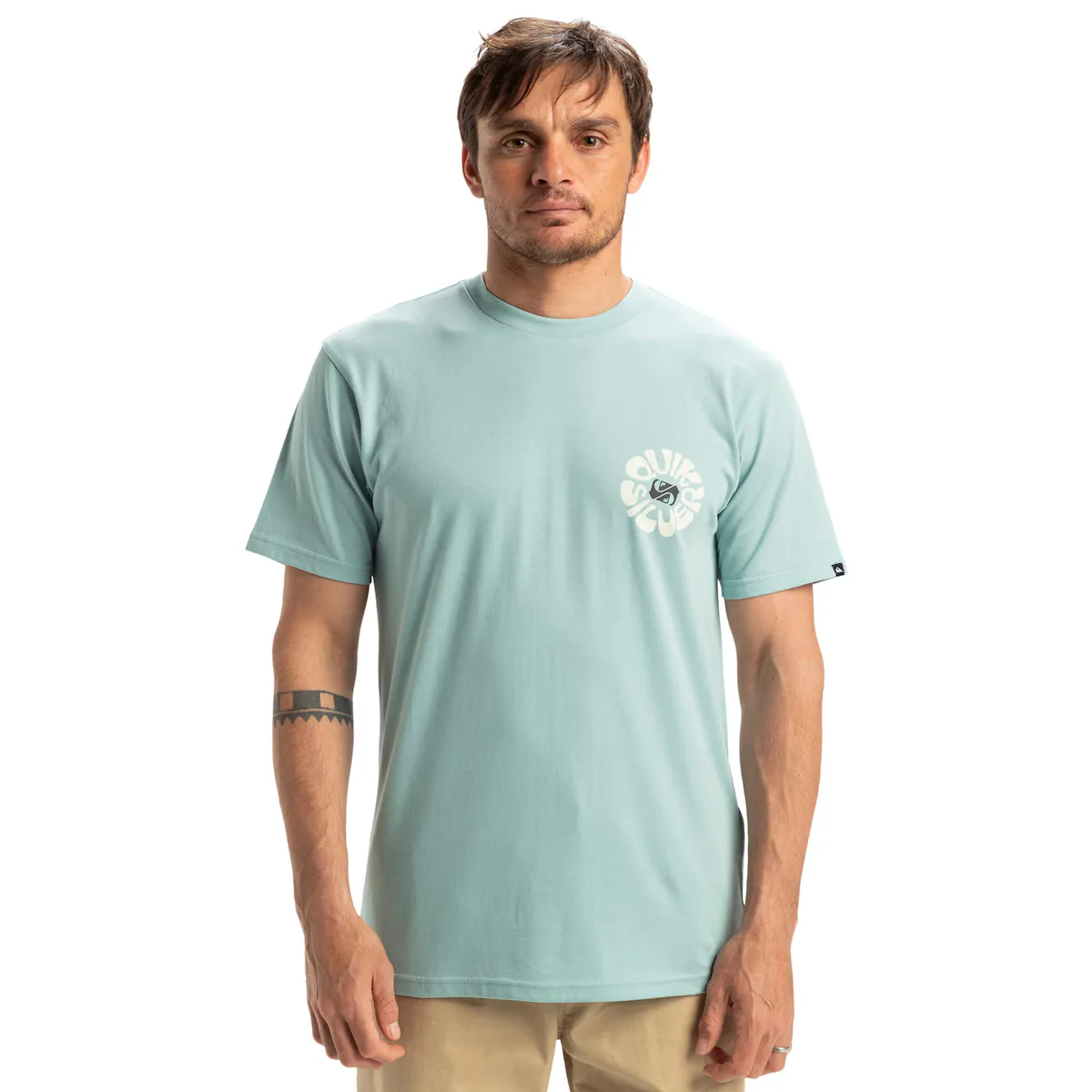 

Мужская футболка Quiksilver Evo Road, синий
