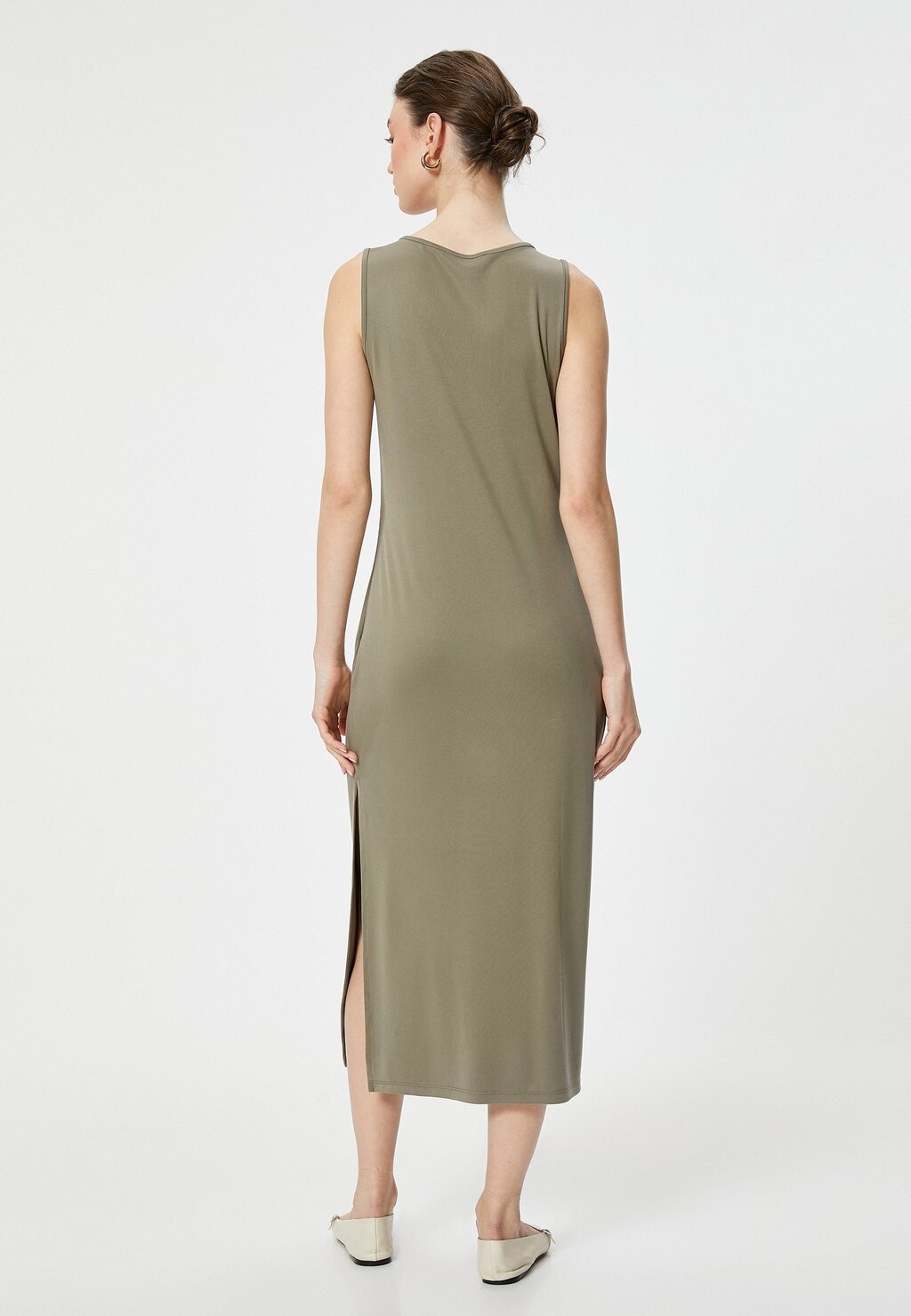 

Платье из джерси SLEEVELESS MIDI Koton, хаки
