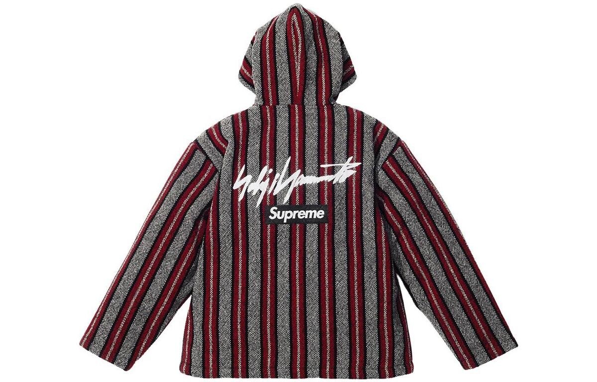 Куртка Supreme Yohji Yamamoto Baja, синий / красный — фото 2