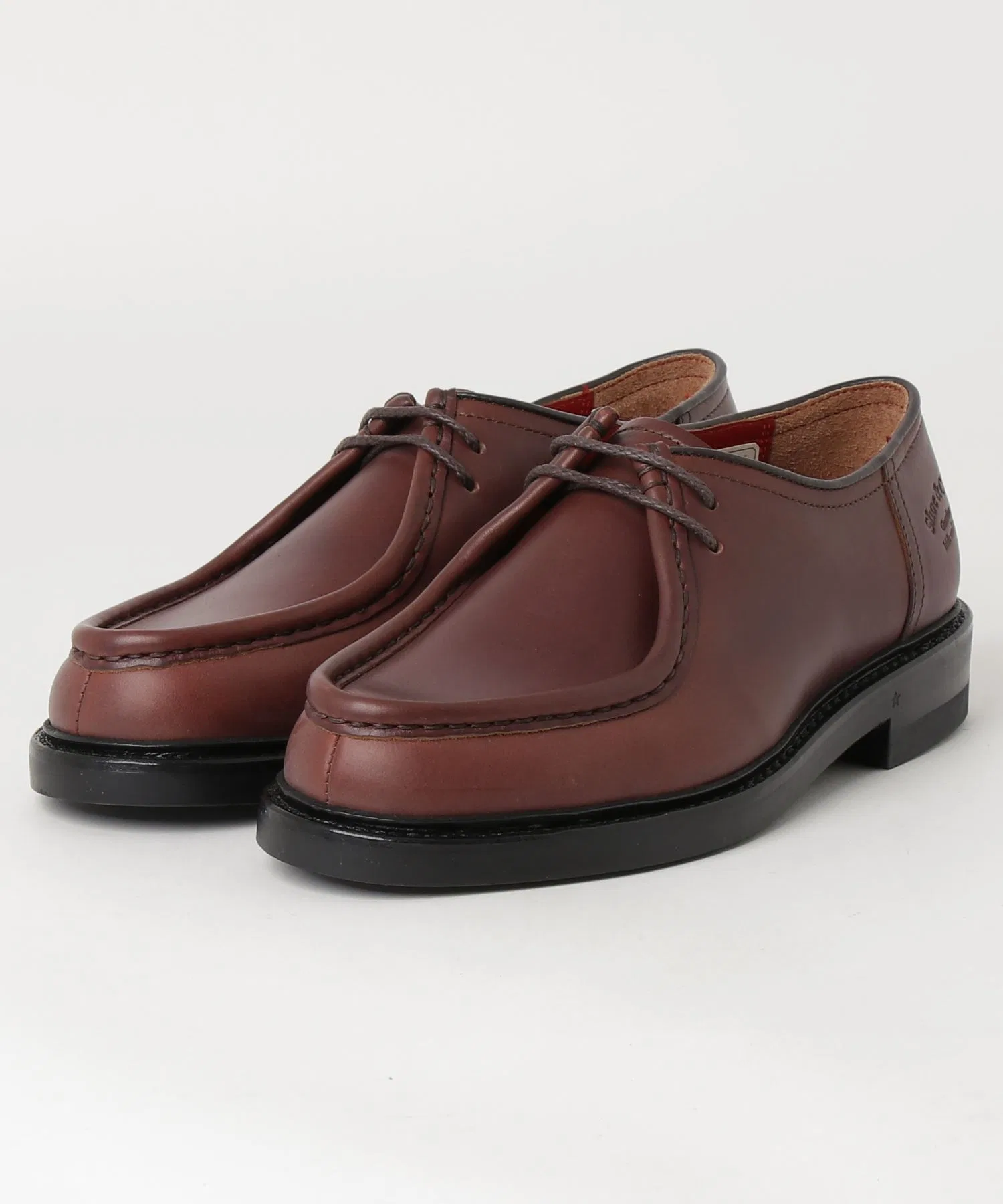 Мужские кожаные мокасины REGAL Shoe & Co. 825S тёмно-коричневые