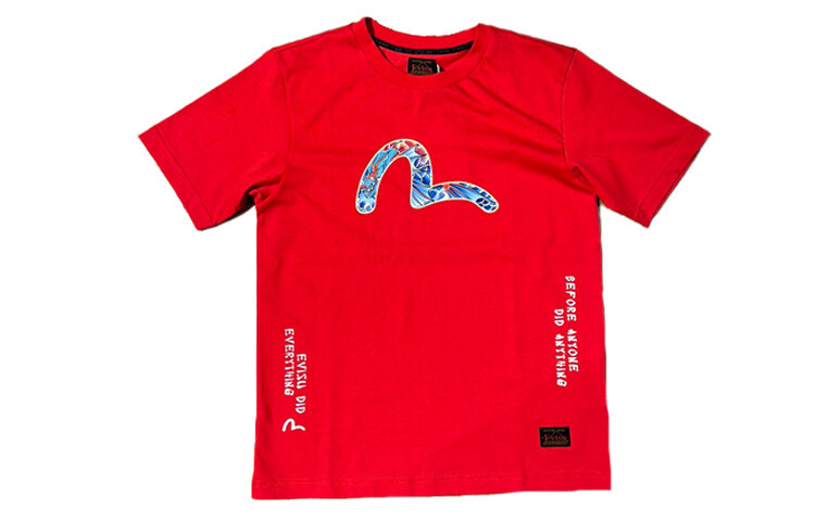 

Футболка мужская оранжевая Evisu, оранжевый